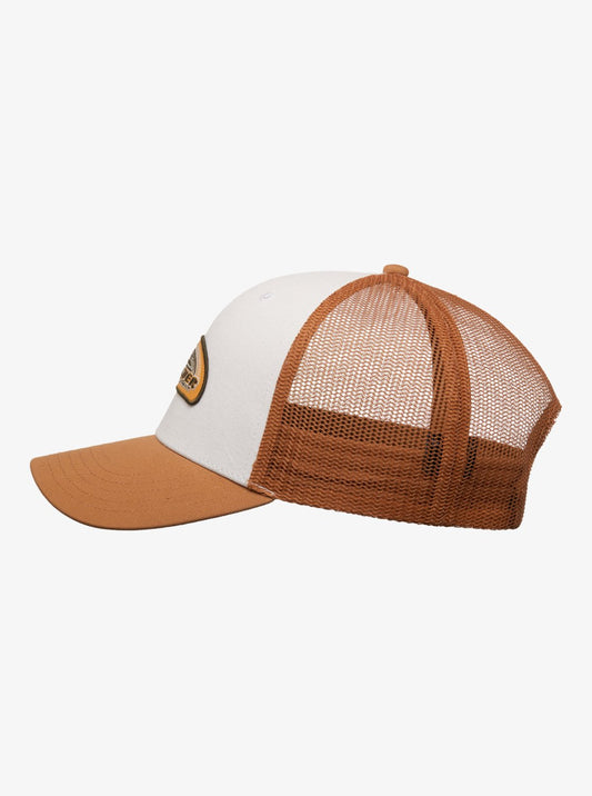 Cappellino Trucker Quiksilver Decades Cotton – Marrone