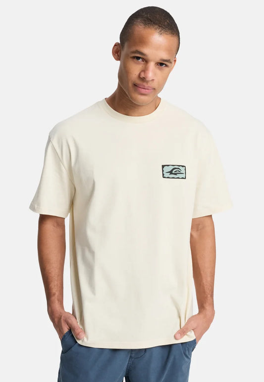 T-shirt Quiksilver Serenity Splash – Bone White