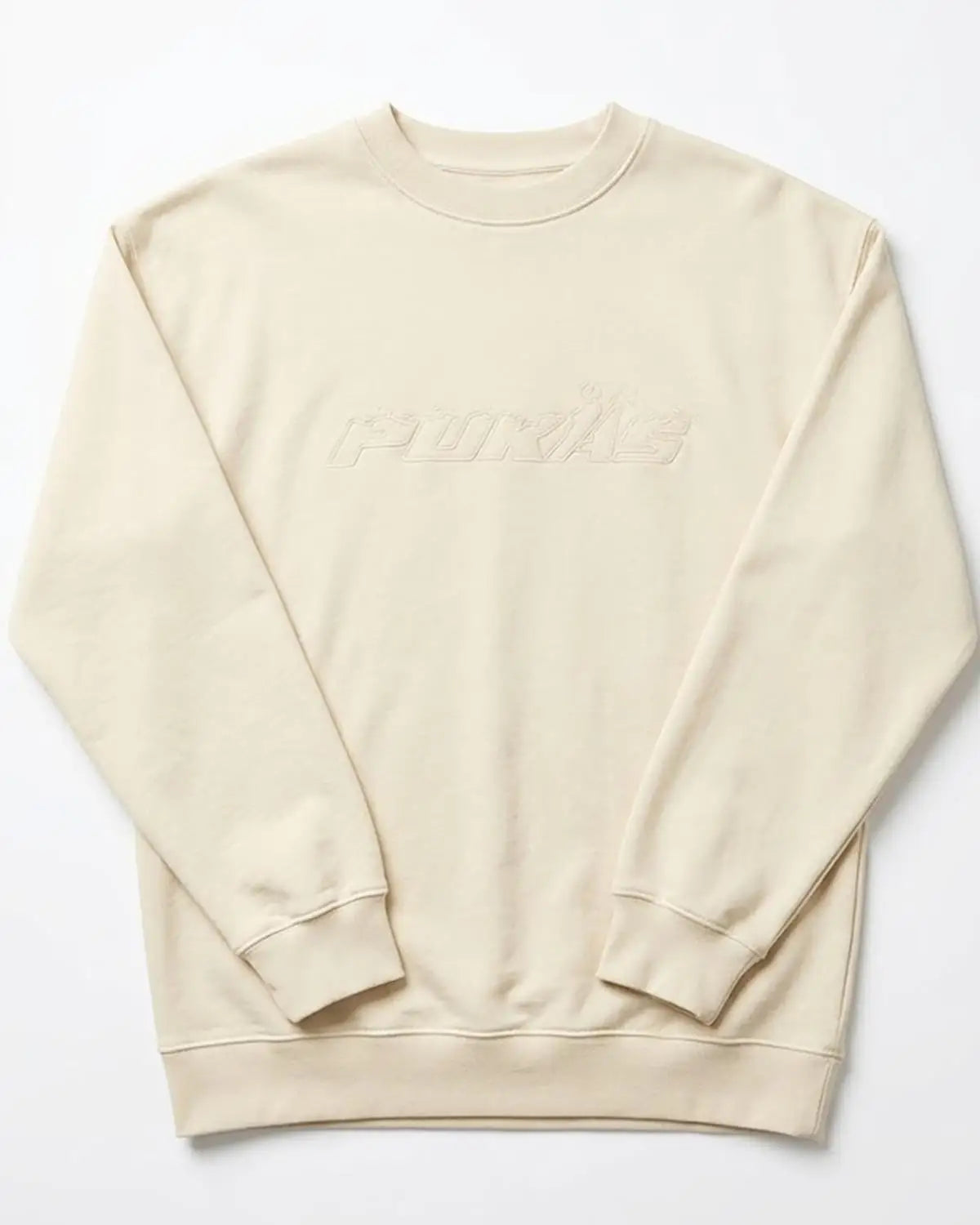 Felpa Crewneck Pukas – Grafica Indio Castle Wall