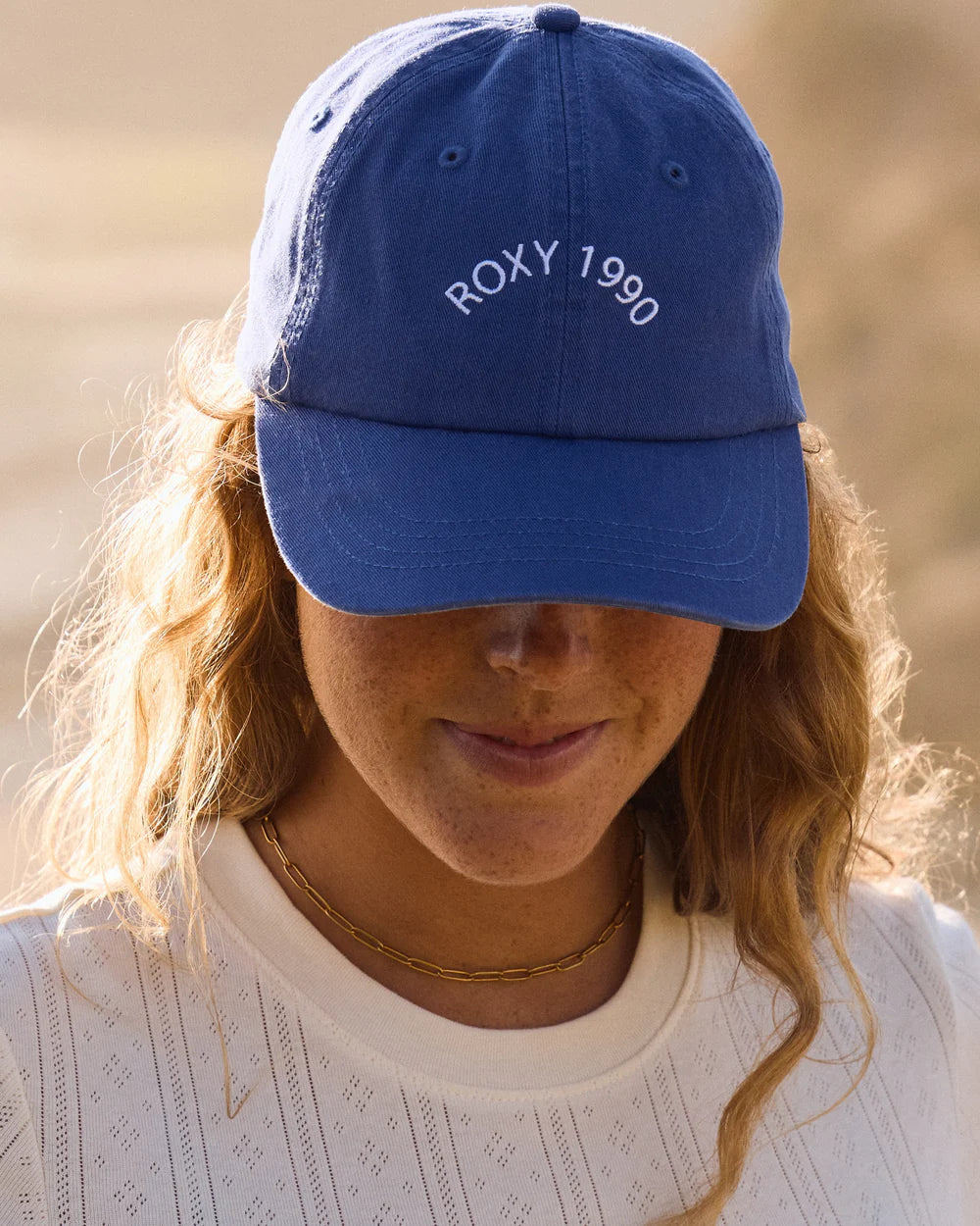 Cappellino da Baseball Donna Toadstool Roxy Visiera Curva e Logo Ricamato