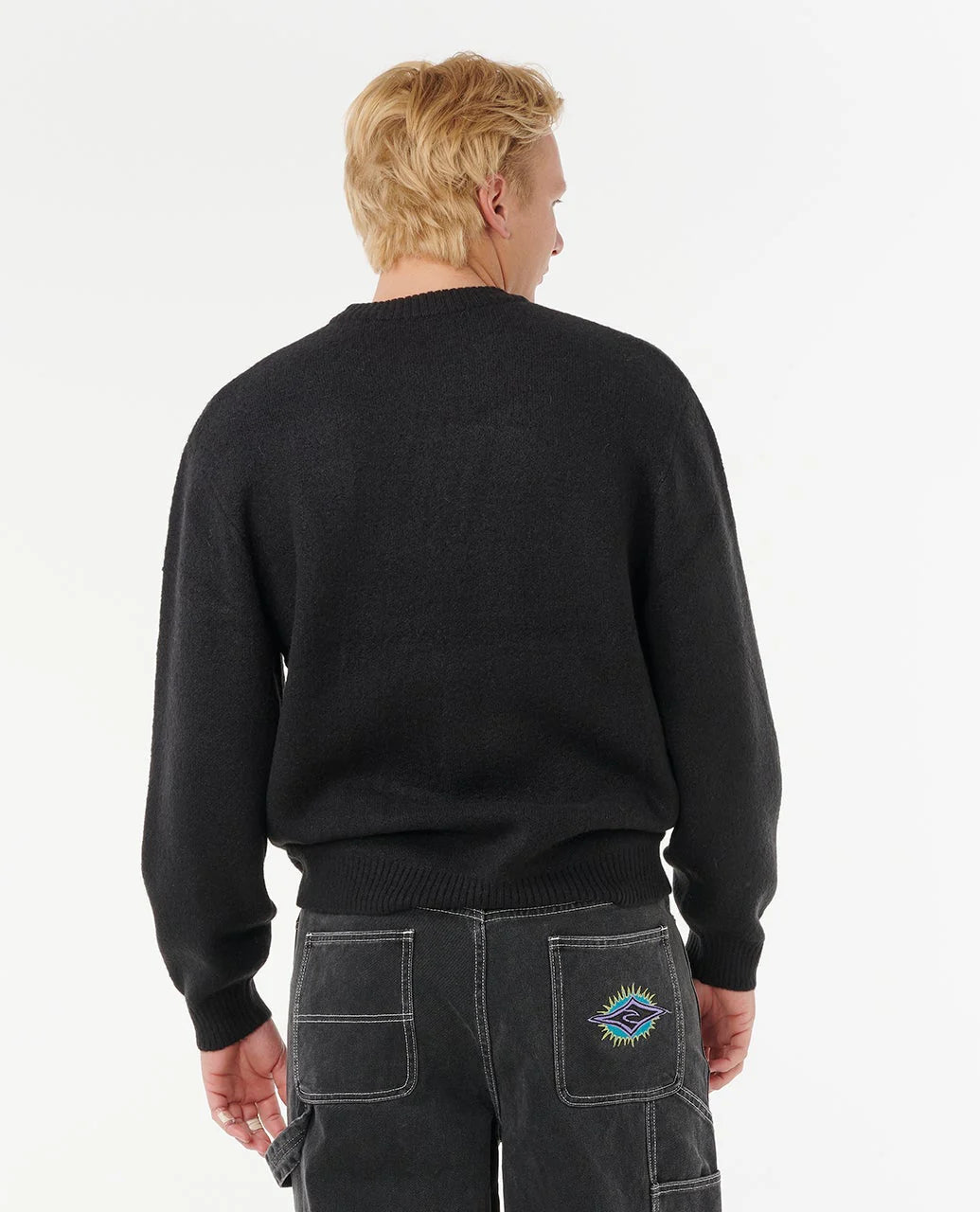 Maglione Girocollo Uomo Medina Script Crew  Grafica Iconica Rip Curl