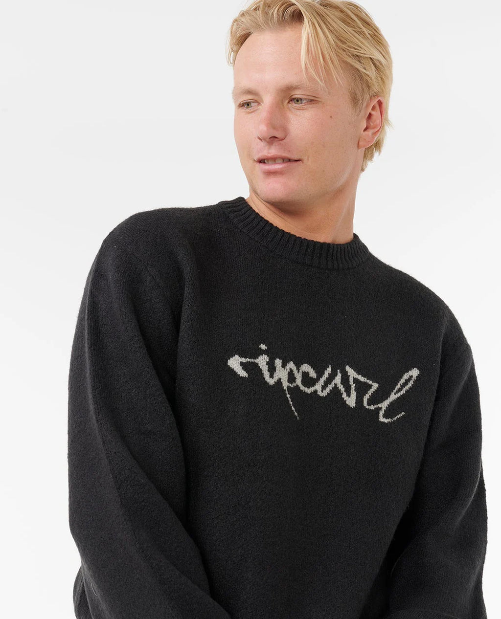 Maglione Girocollo Uomo Medina Script Crew  Grafica Iconica Rip Curl