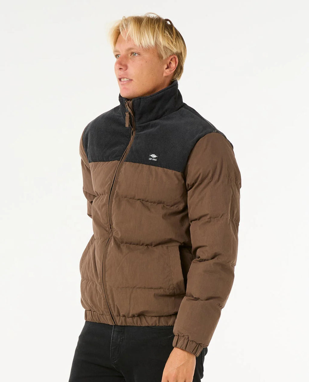 Giacca Rip Curl Invernale  Imbottitura Ibrida & Collo Alto Termico