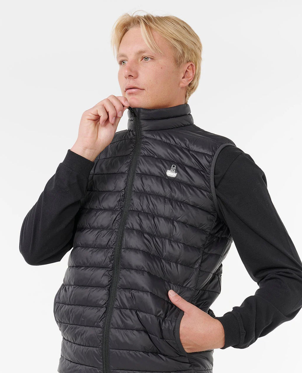 Gilet Piumino Anti-Series Search Puffer Vest Imbottito, Idrorepellente Rip Curl