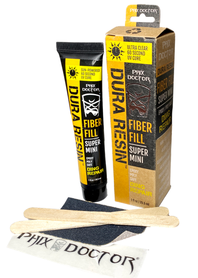 Kit Riparazione Super Mini SunPowered | Dura Resin Fiberfill 1oz, Asciugatura UV