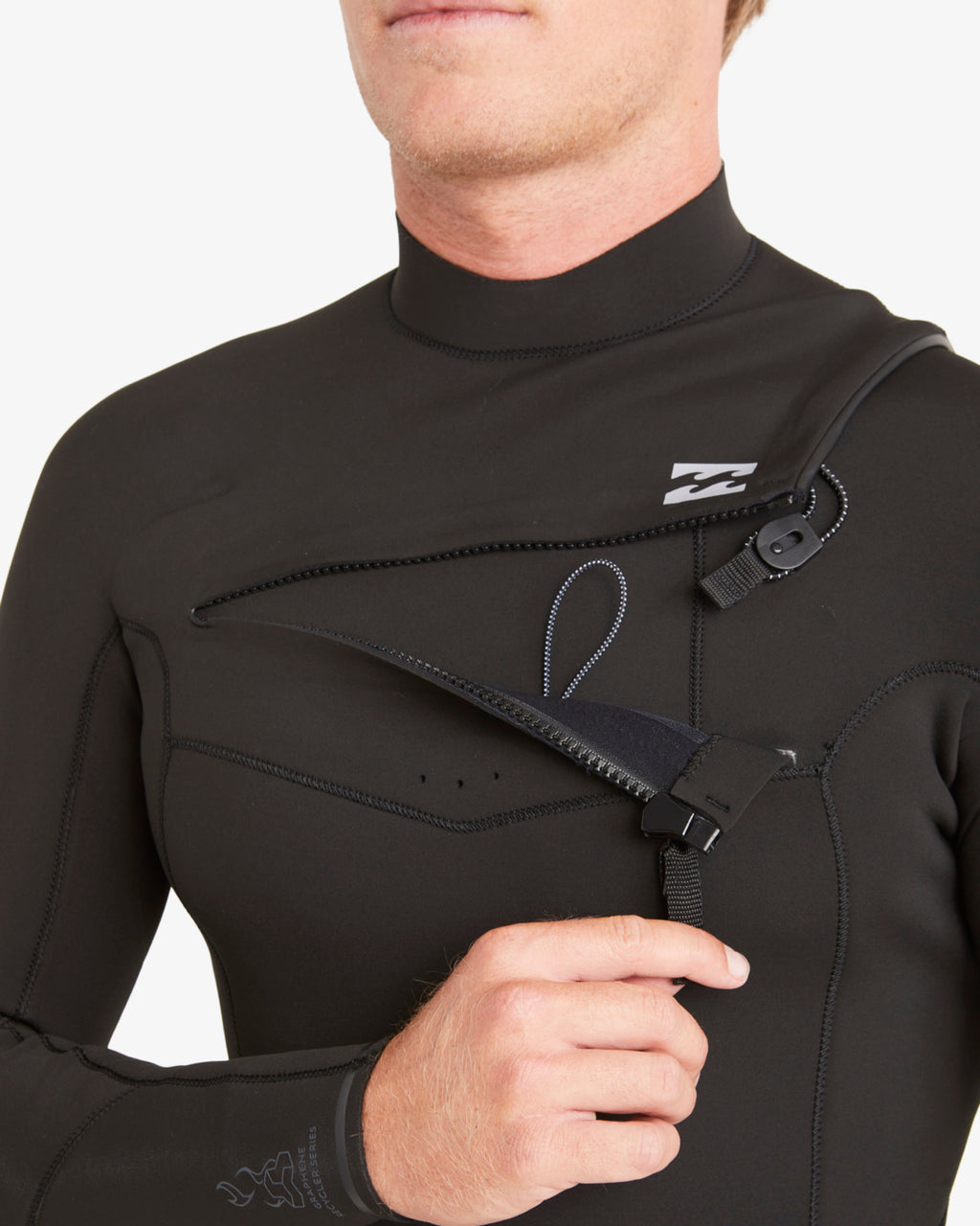 Muta Uomo Billabong Absolute 4/3mm Chest Zip | Grafene Riciclato GBS