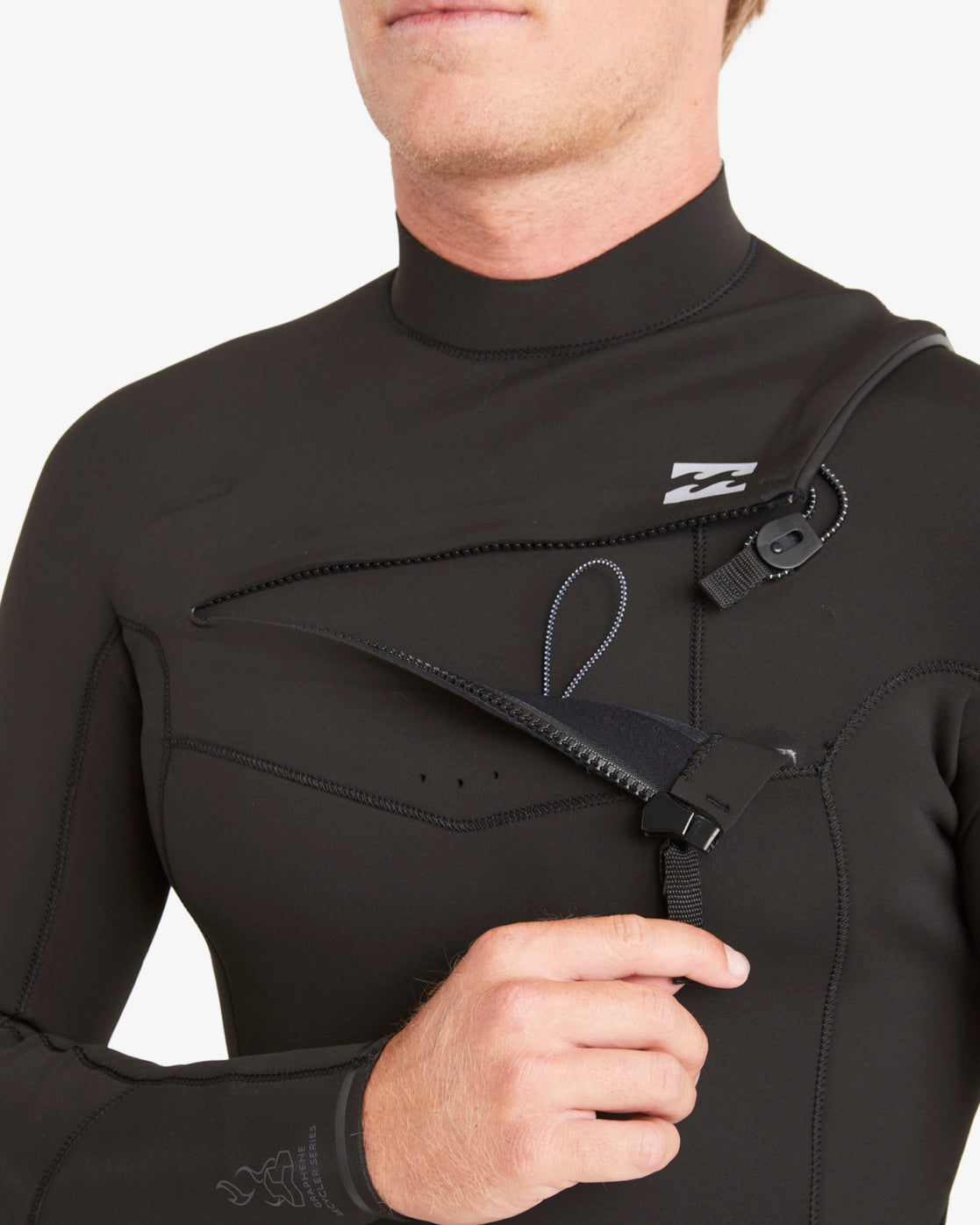 Muta Uomo Billabong Absolute 4/3mm Chest Zip | Grafene Riciclato GBS