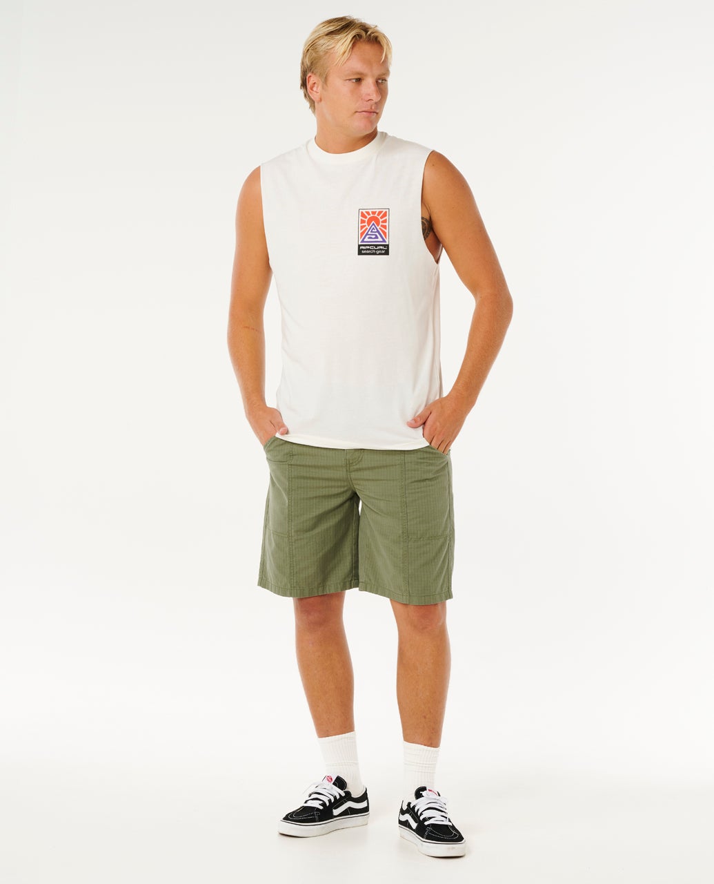 Canotta Surf Uomo Rip Curl Icon – Black