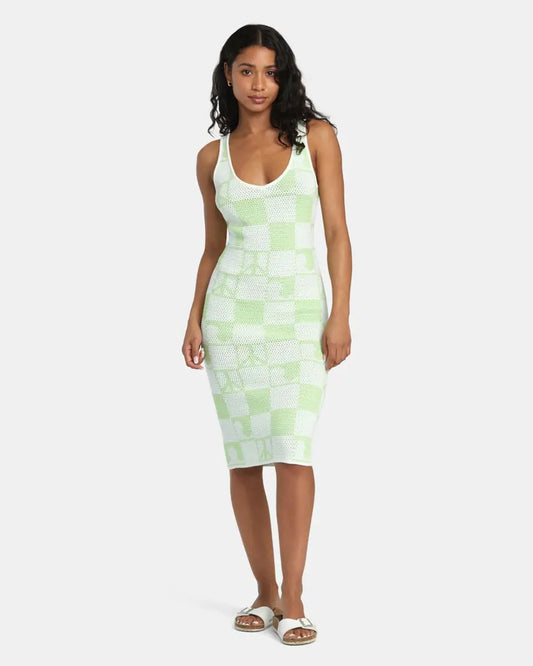 Abito in Maglia RVCA  – Vestito Midi a Coste