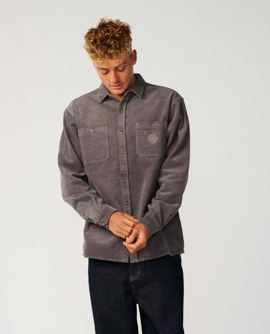 Rip Curl Camicia Premium Surf Cord Manica Lunga
