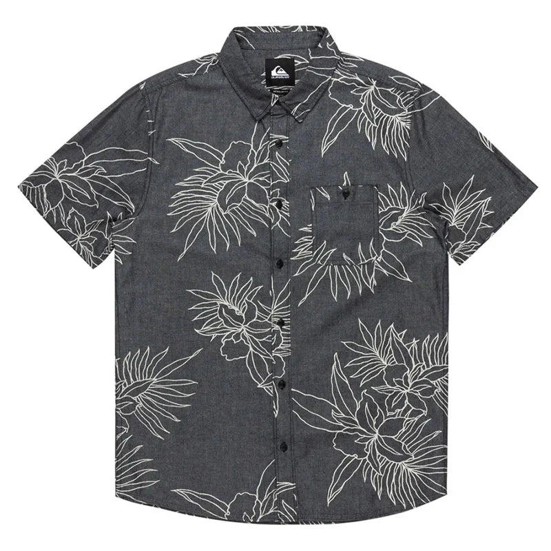 Camicia Quiksilver – Nero Melange: Stile Casual