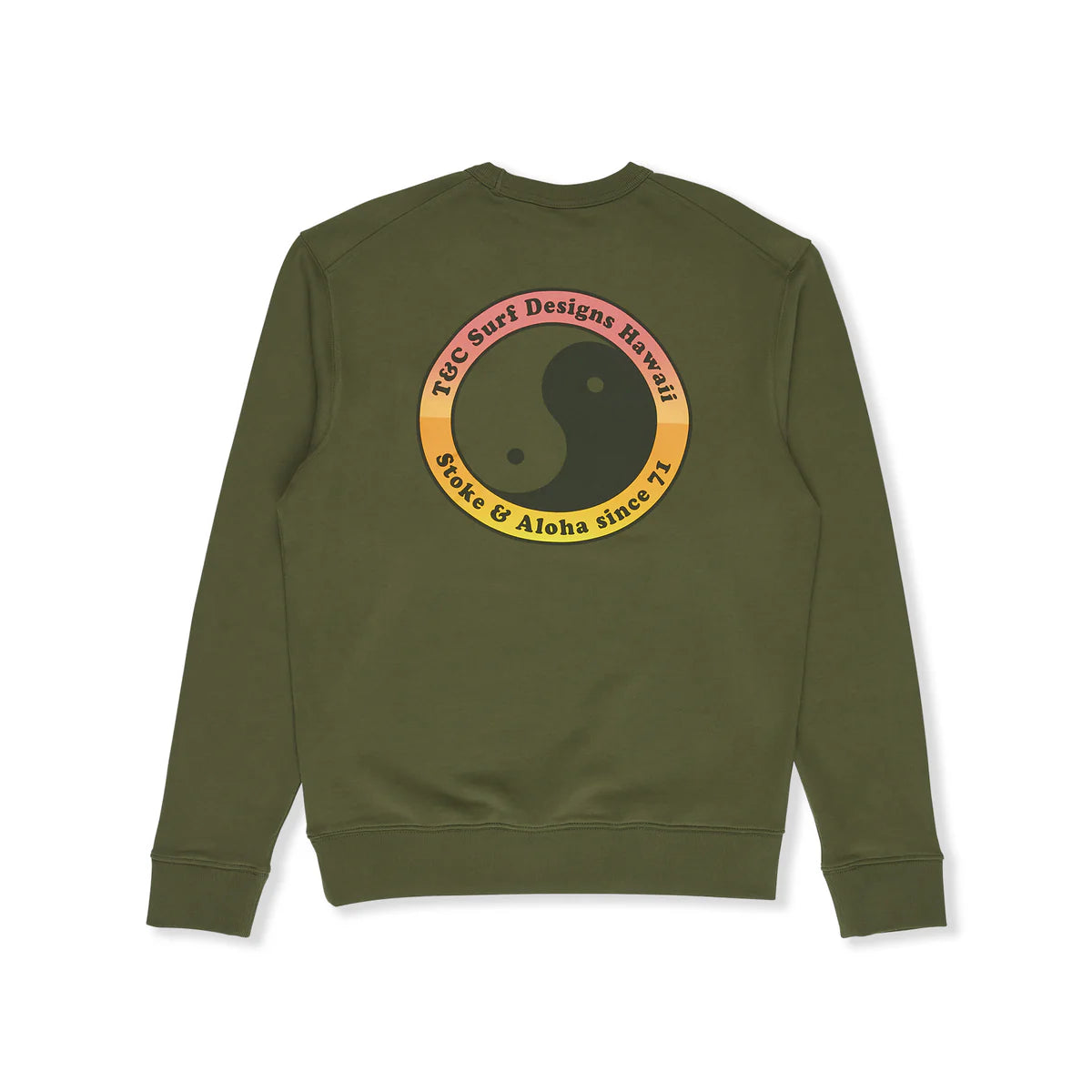 Felpa Girocollo T&C Surf Designs YY 71