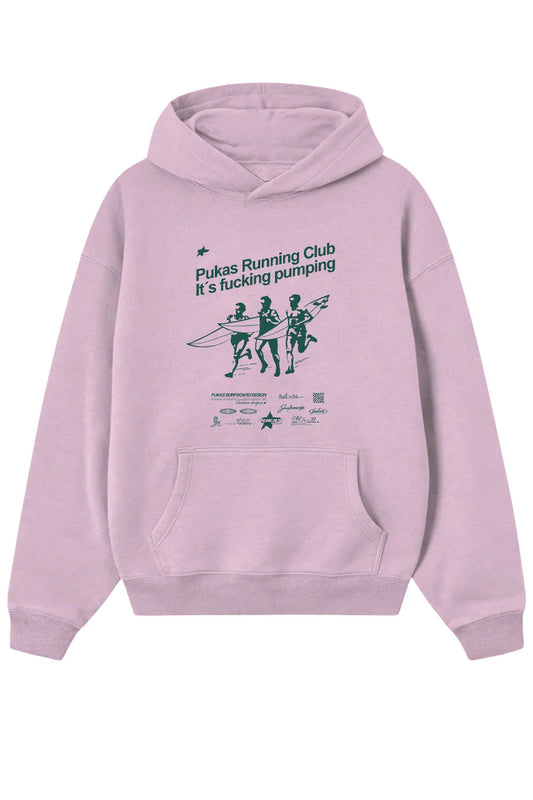 Felpa con cappuccio in pile Pukas Running Club