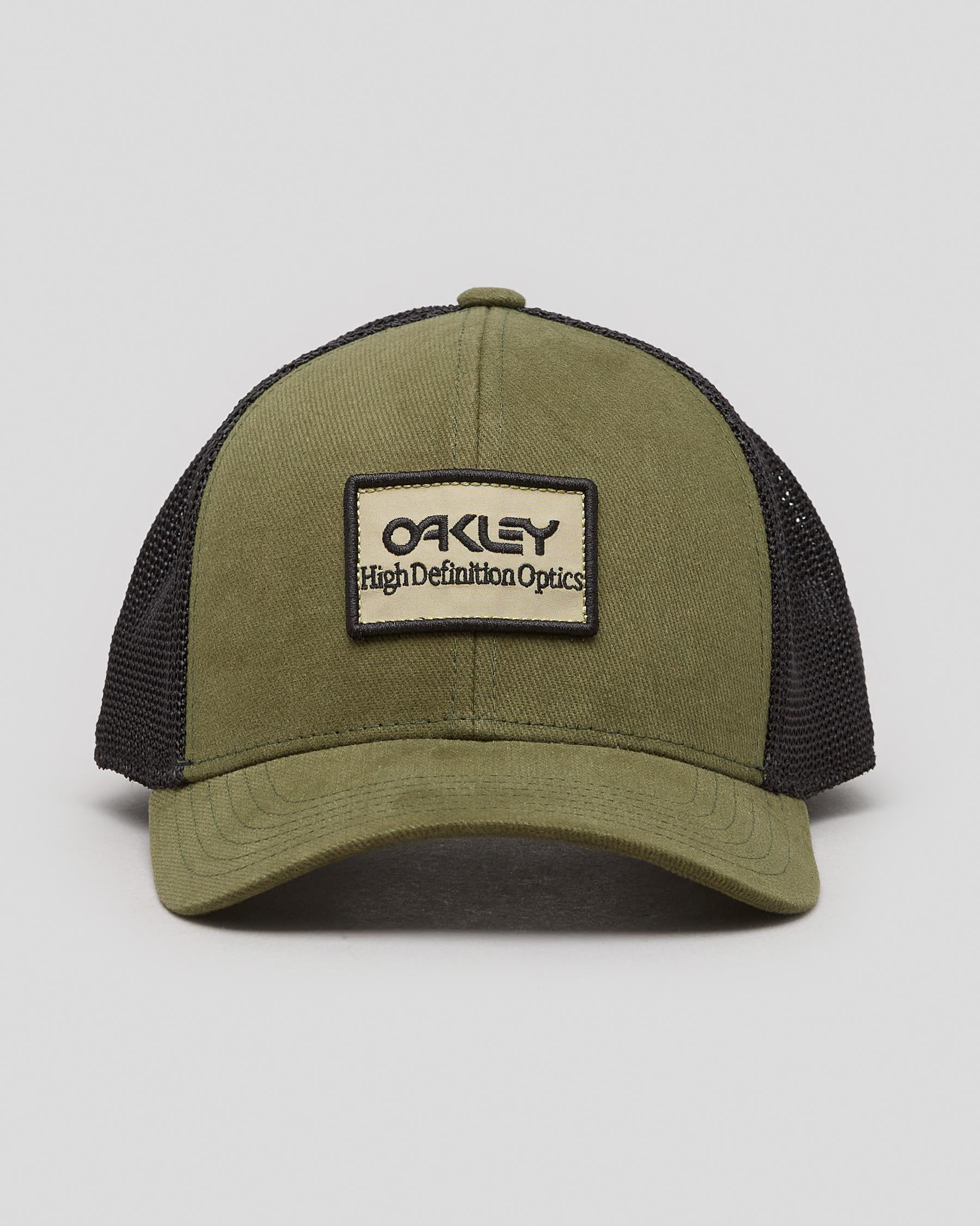 Cappellino Uomo Oakley Trucker con Toppa HDO B1B | Visiera Curva e Design Iconic
