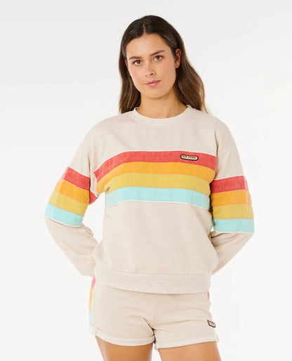 Felpa Donna Rip Curl Surf Revival Relaxed Crew