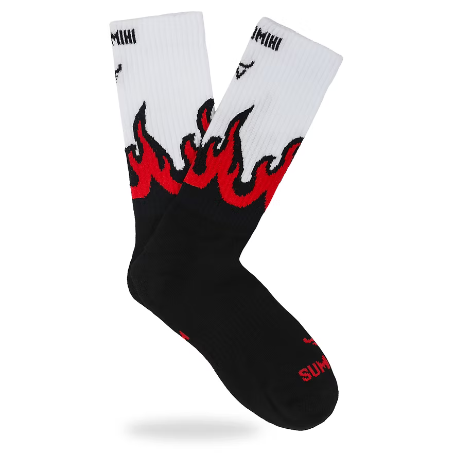 Calzini Sumomihi Flame Red Sock