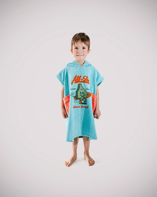 Poncho da Surf Baby ALL-IN – Modello Maskot