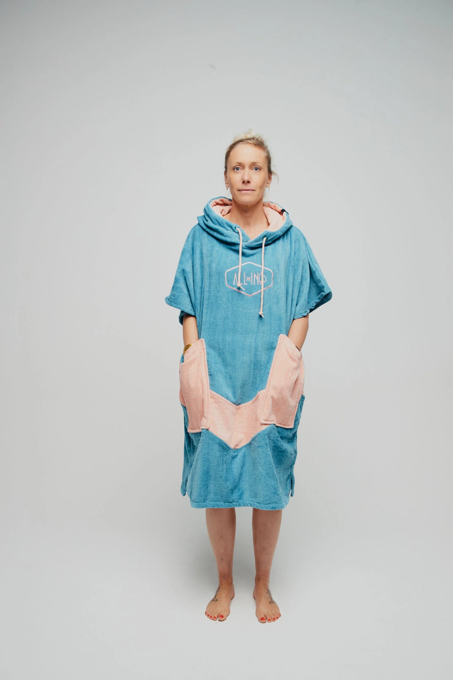 Poncho Mare Adulto V-Cut - BLUE MADAME