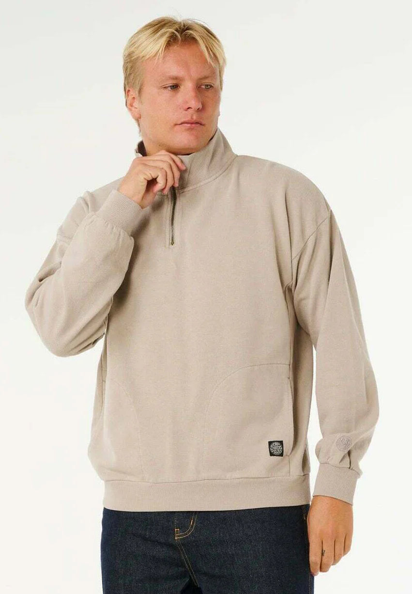 Felpa Rip Curl Surf Qtr Zip Crew