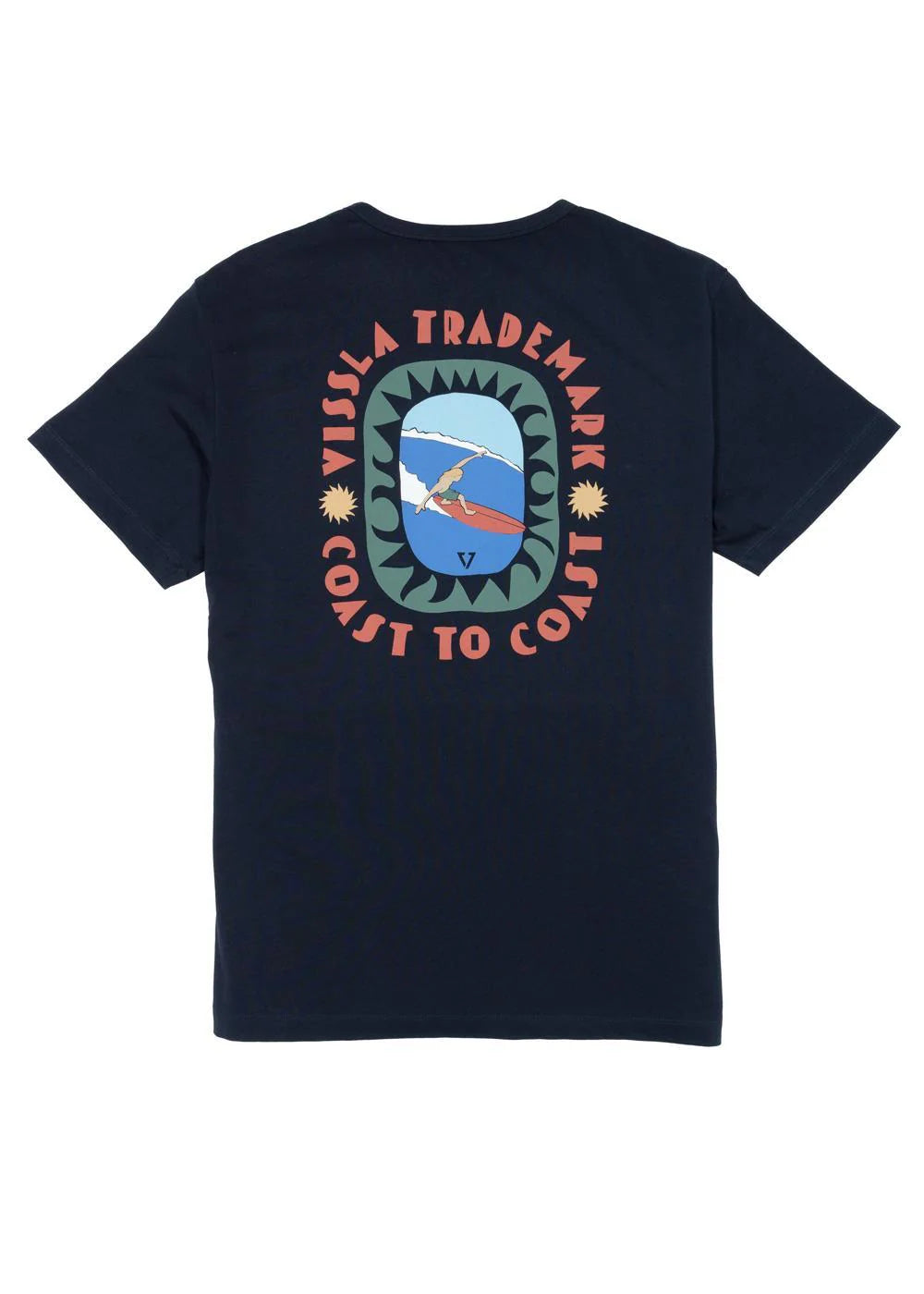 T-Shirt Vissla Coast To Coast – Organic