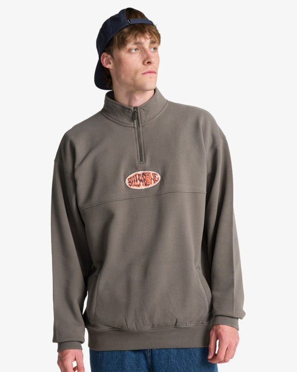 Billabong Core Lord – Felpa con Mezza Zip da Uomo