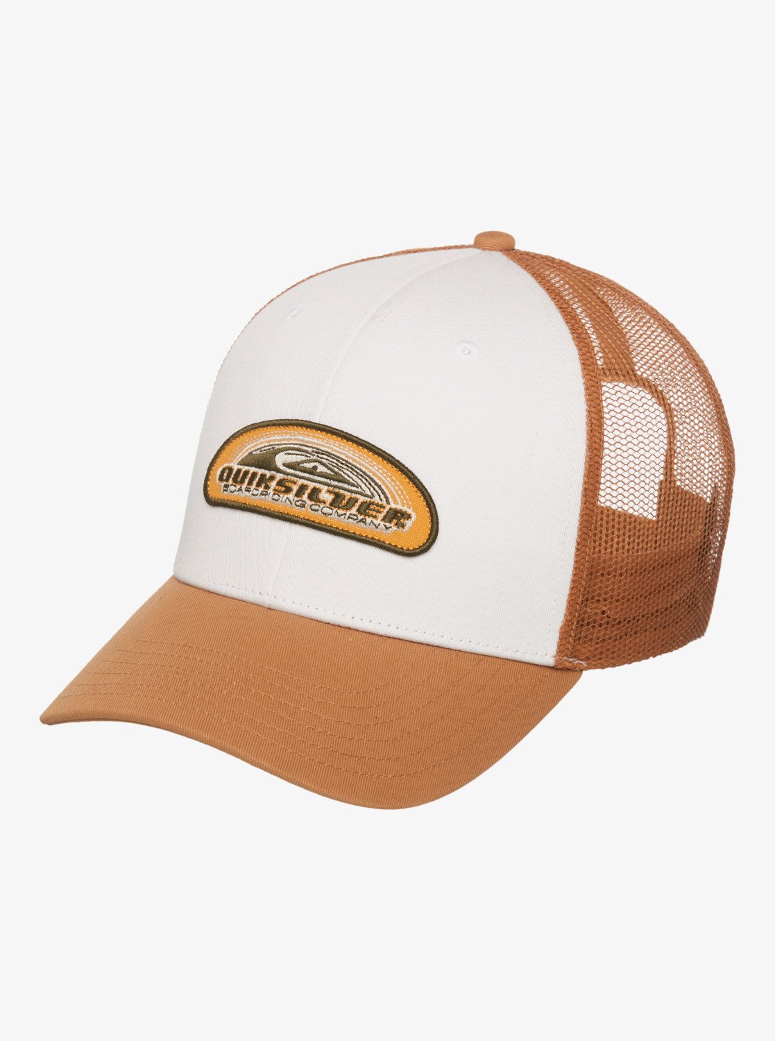 Cappellino Trucker Quiksilver Decades Cotton –  Marrone