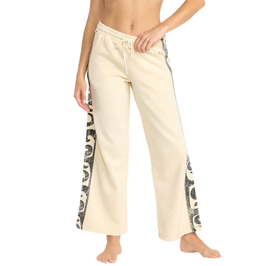 Billabong Pantaloni Tuta Sun Wave - Vita Alta, Stampa Laterale