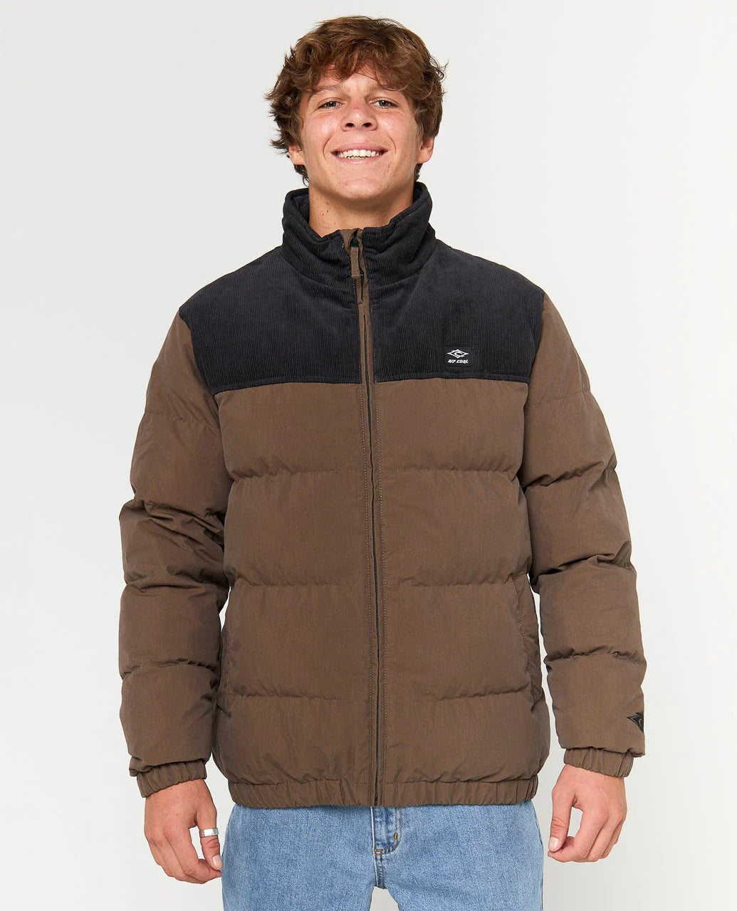 Giacca Rip Curl Invernale  Imbottitura Ibrida & Collo Alto Termico