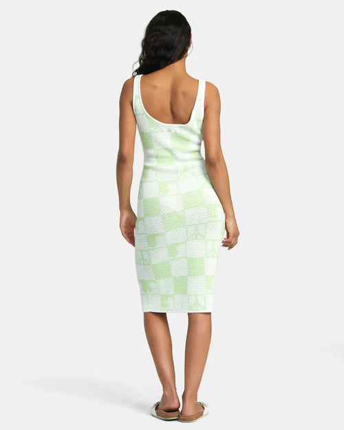 Abito in Maglia RVCA  – Vestito Midi a Coste