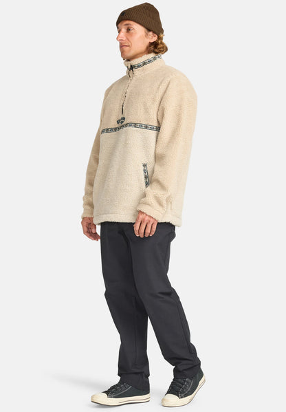 Pile Sherpa Uomo Boundary Tombstone Billabong A/Div Collo Alto Mezza Zip
