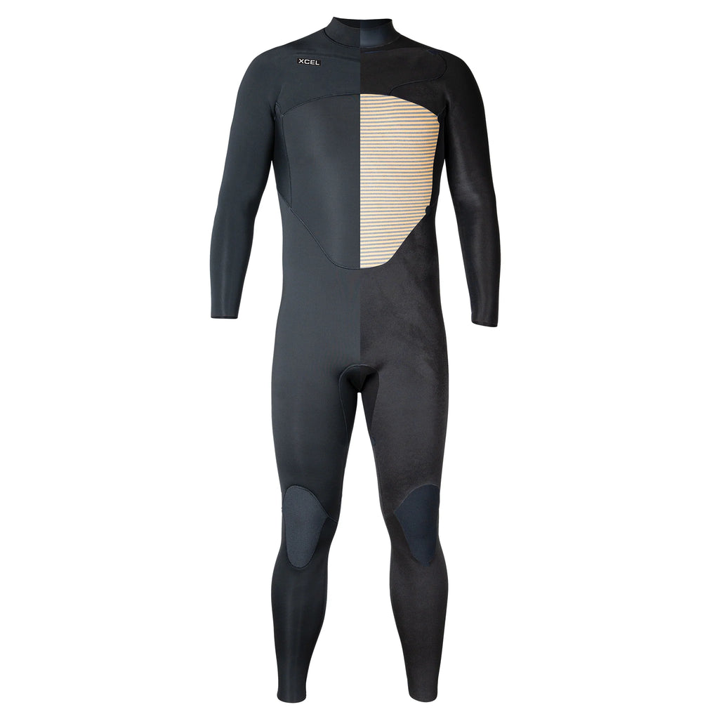 Muta Uomo XCEL Axis 4/3mm Chest Zip | Thermo Lite IR, Flessibilità