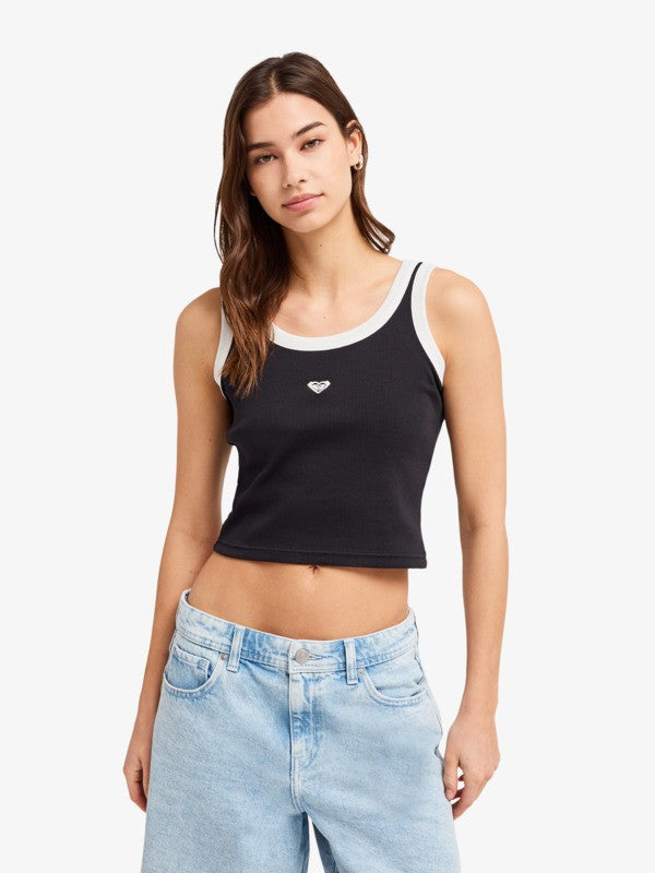 Roxy - Top "Keep It Cool" – Anthracite/True Black