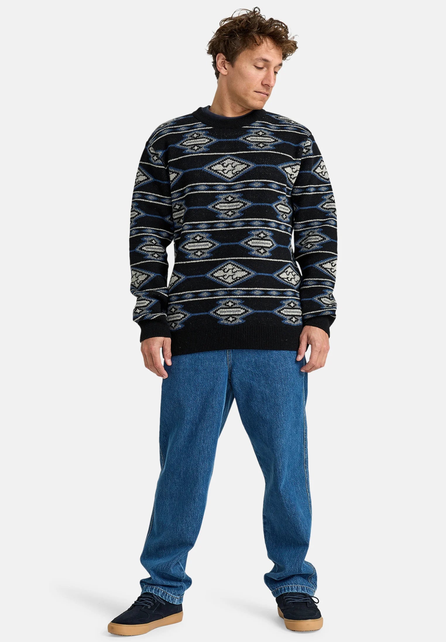 Maglione Uomo Ranchero Crew Billabong  Girocollo
