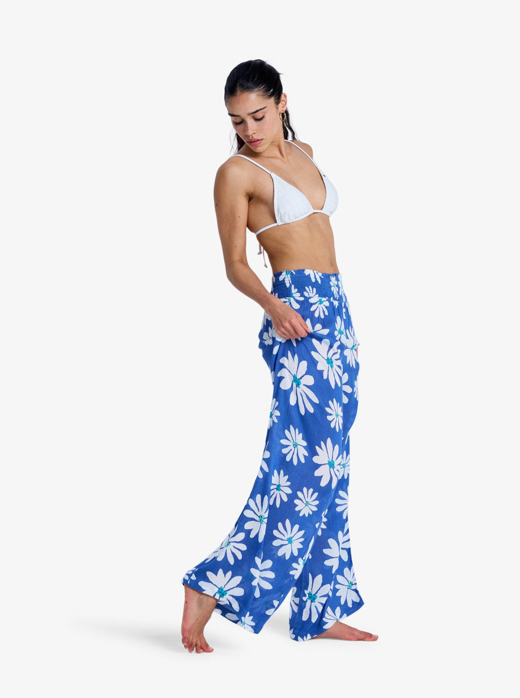Pantaloni da Spiaggia Donna Along The Sunset – Blu