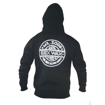 Felpa con Cappuccio Uomo Sex Wax Classic Logo Nera | Logo iconico, Pile Caldo