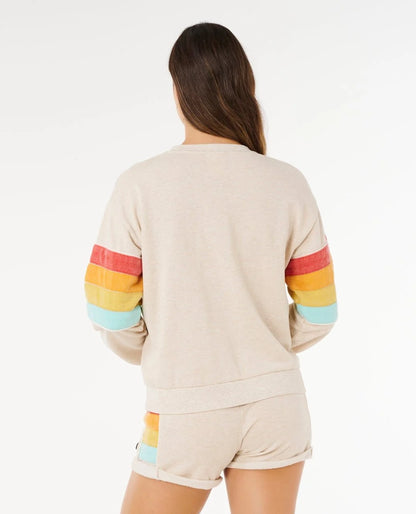 Felpa Donna Rip Curl Surf Revival Relaxed Crew