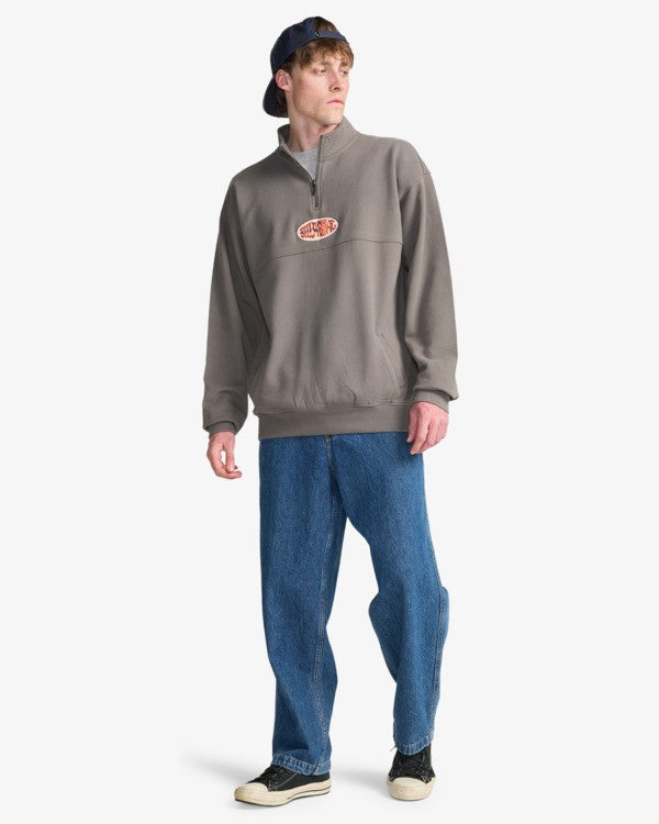 Billabong Core Lord – Felpa con Mezza Zip da Uomo