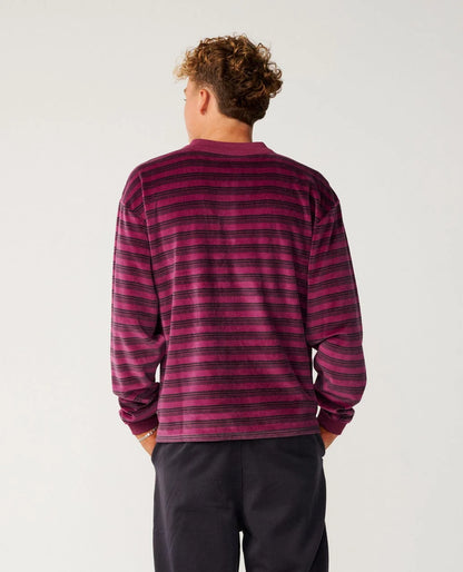 Polo Uomo Rip Curl Disorder - Colore Royal Plum