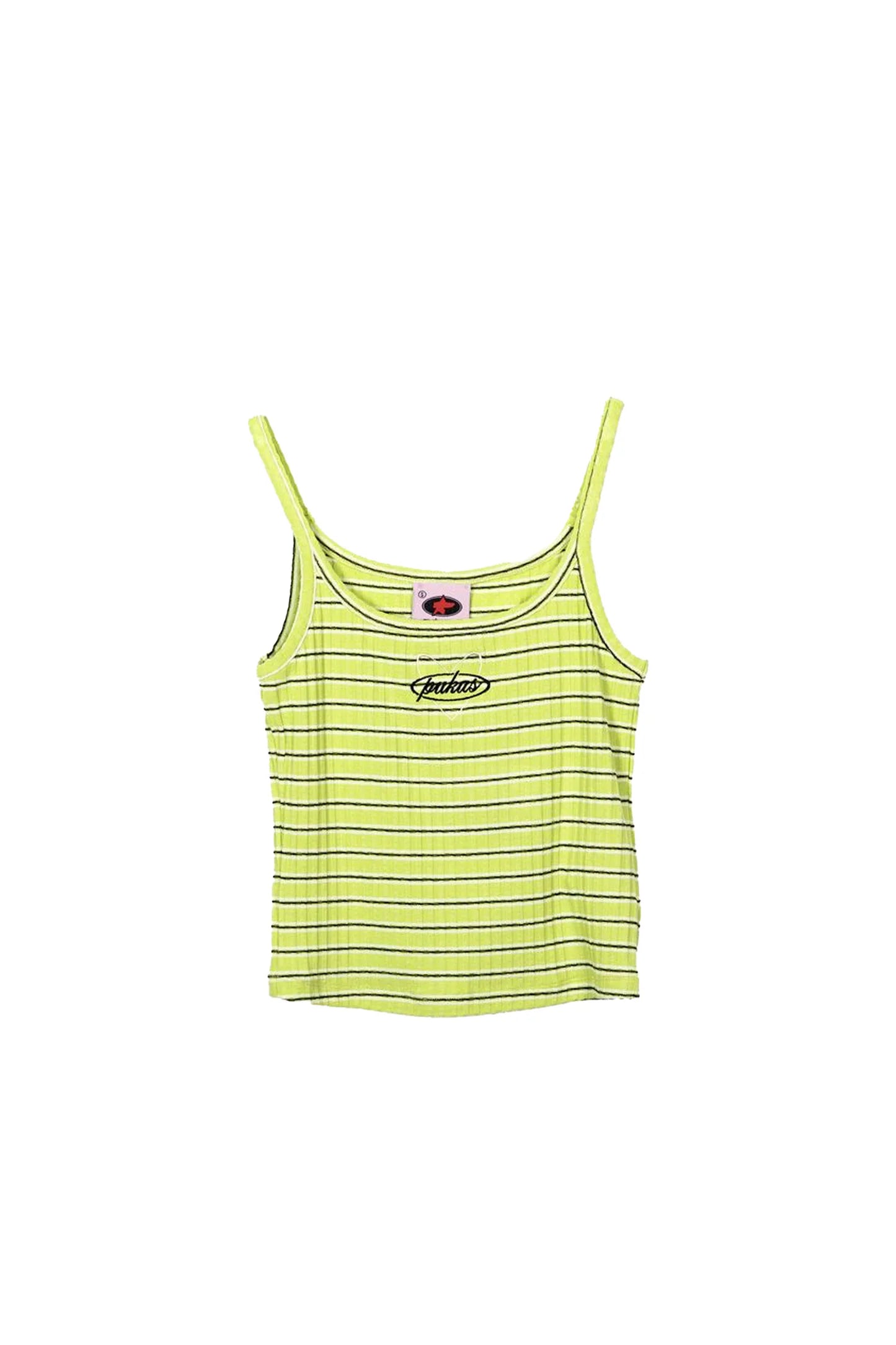 Canotta Pukas Love Stripes Lime