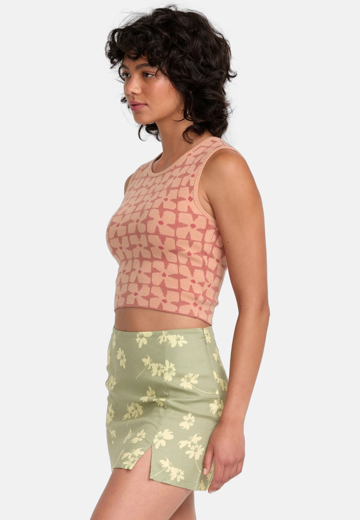 RVCA - Gonna a Campana "Reform Skirt" – Mottled Green