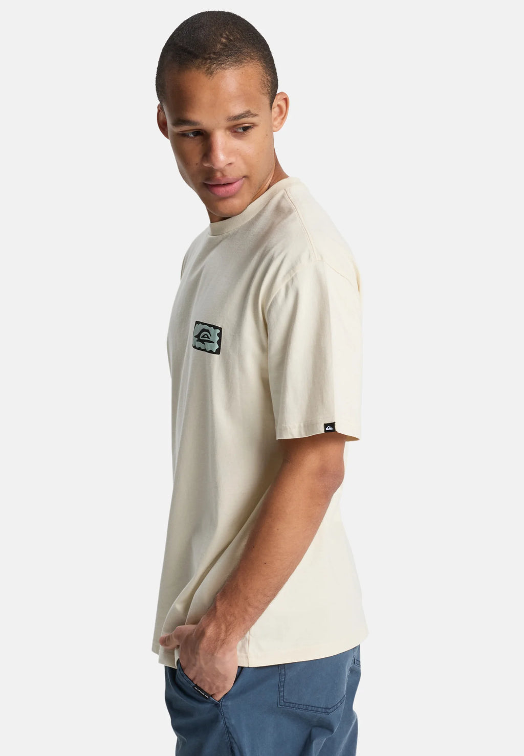 T-shirt Quiksilver Serenity Splash – Bone White