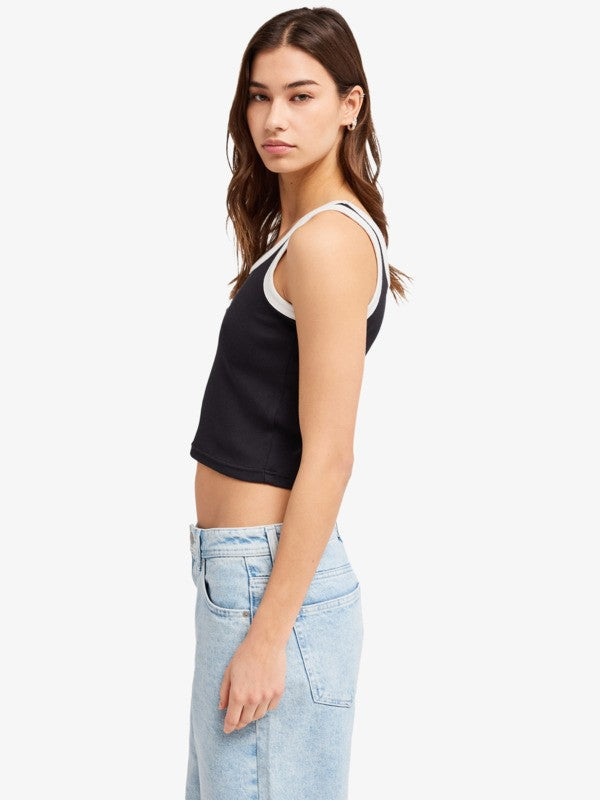 Roxy - Top "Keep It Cool" – Anthracite/True Black