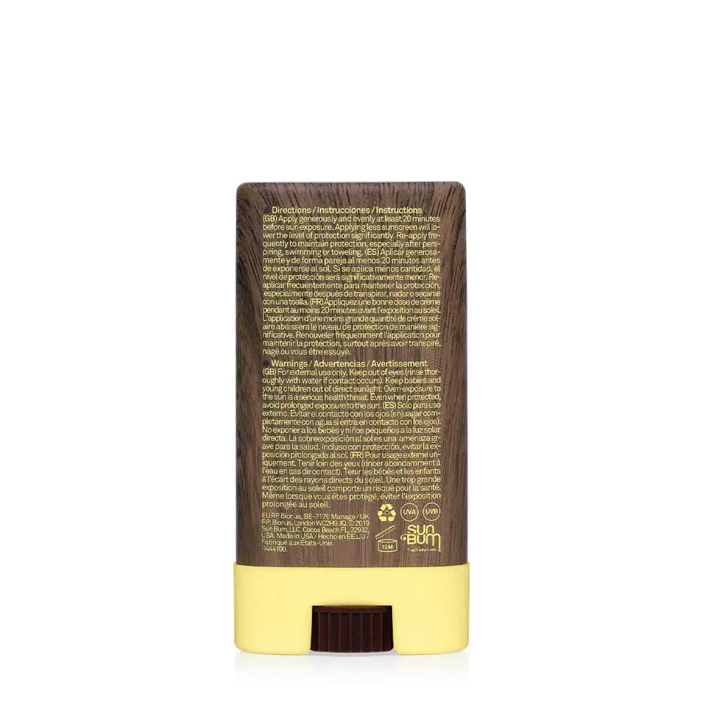 Stick Solare Viso Sun Bum Original SPF 30 | Ampio Spettro, Waterproof