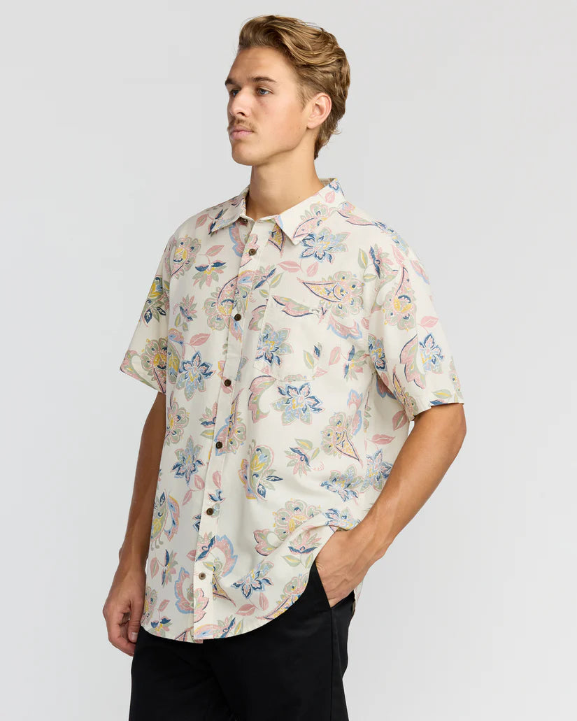 Camicia a Maniche Corte Billabong Sundays