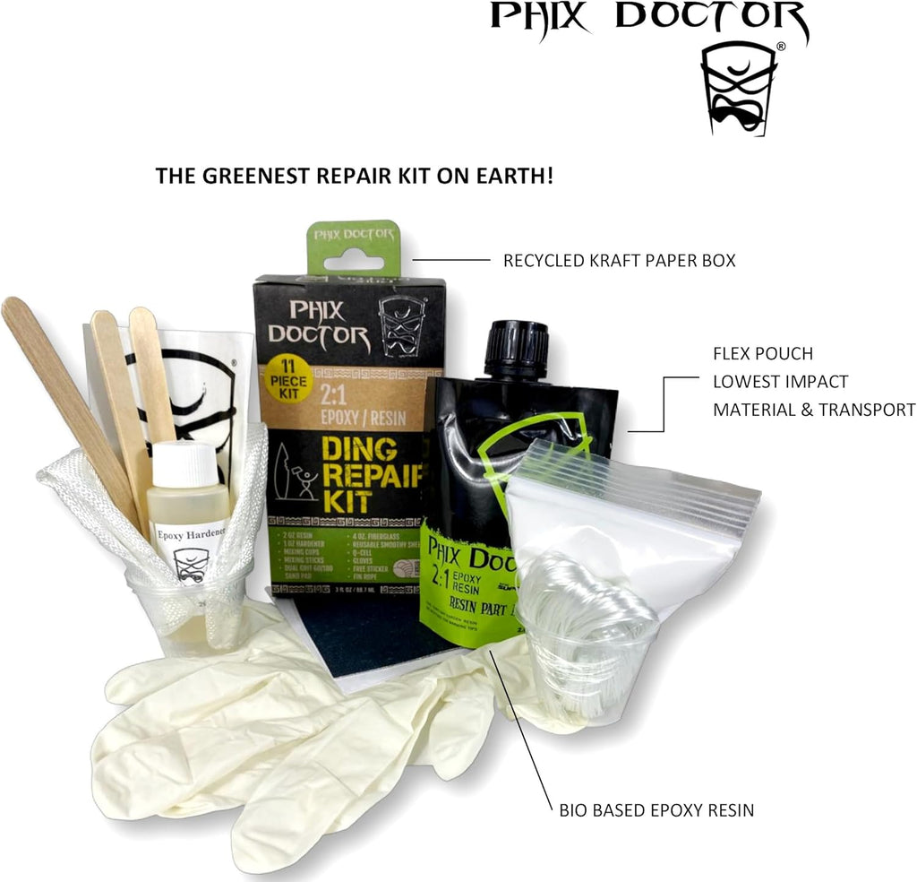 Kit Riparazione Phix Doctor Super Sap 2:1 Epoxy | 3 oz, Formula Bio-Base