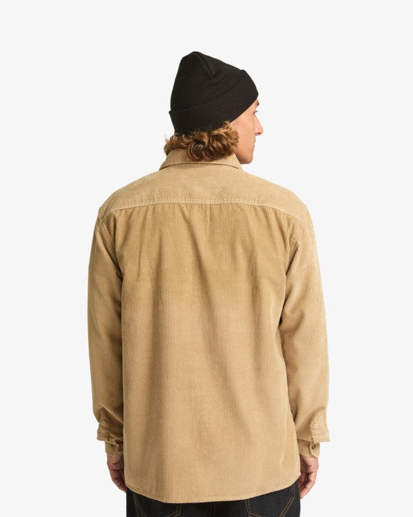 Camicia a Maniche Lunghe Uomo Billabong Bong Days – Khaki