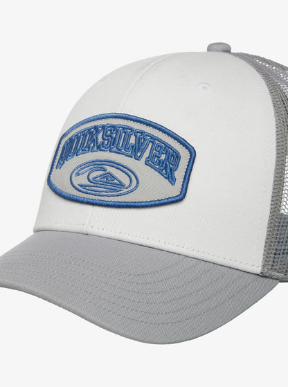 Cappellino Trucker Quiksilver Decades Cotton –  grigio