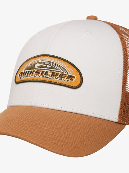 Cappellino Trucker Quiksilver Decades Cotton –  Marrone