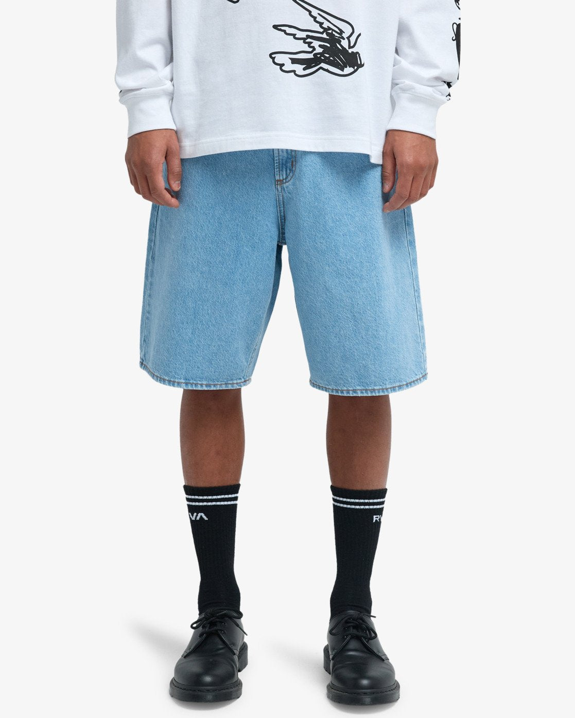 Bermuda RVCA Skate Denim – Relaxed Fit 22"