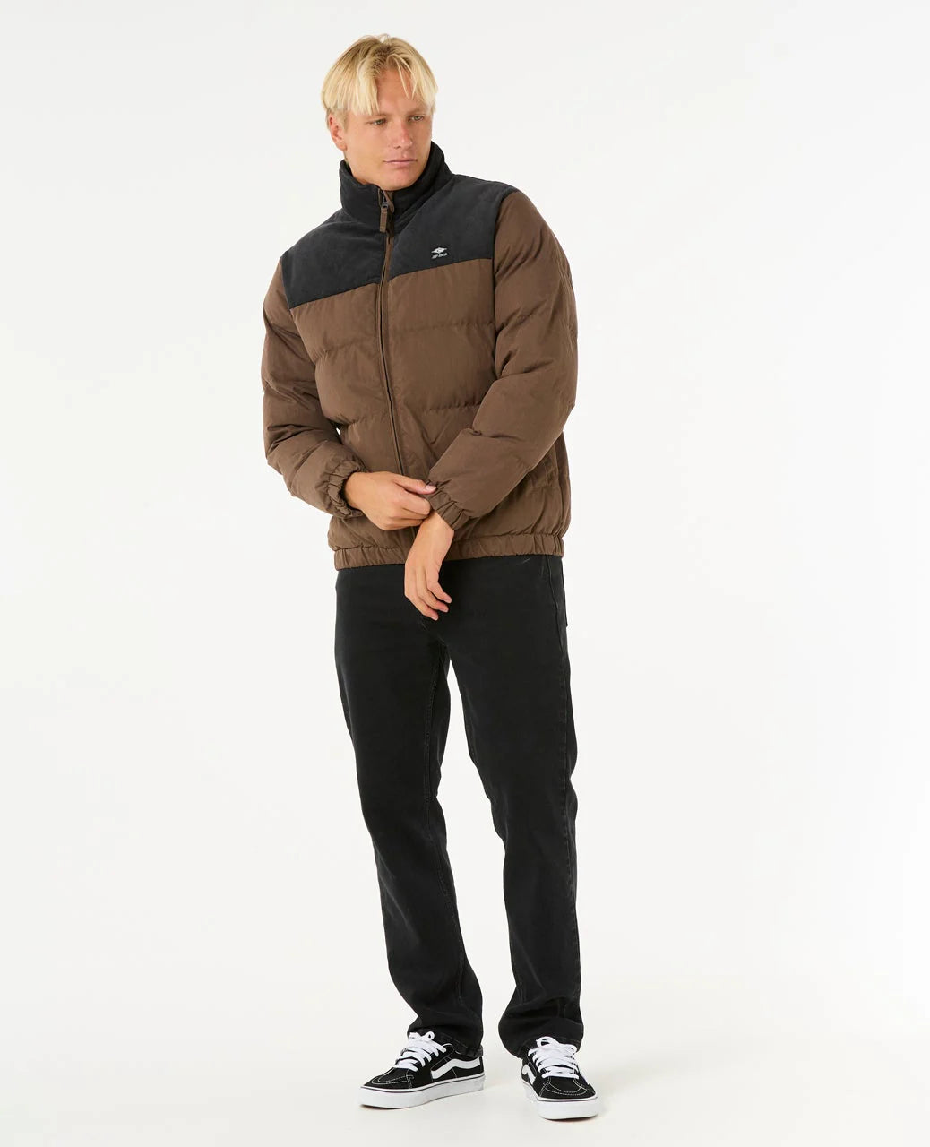 Giacca Rip Curl Invernale  Imbottitura Ibrida & Collo Alto Termico